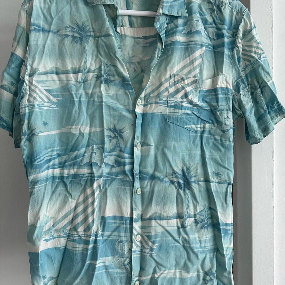 Tori Richard Oceanic Print Men's Shirt